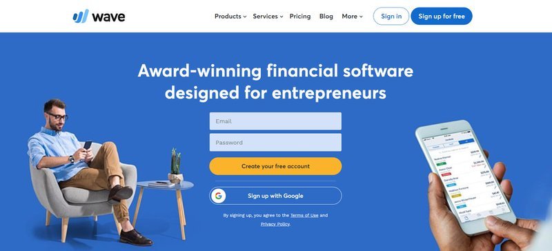 Wave Apps– An Invoice & Accounting Agency Platform