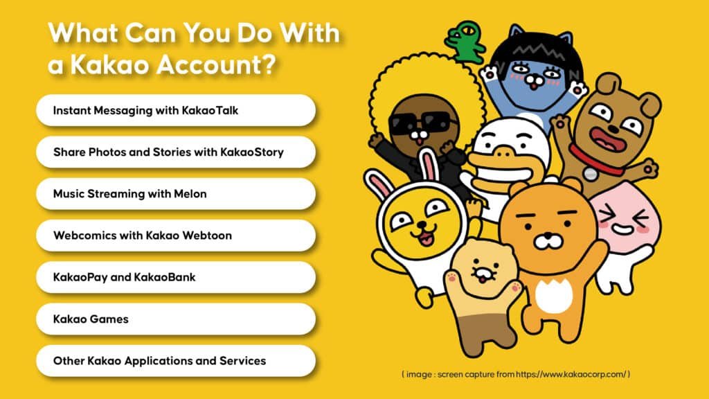 What can you do with a Kakao account | Joon K Lee