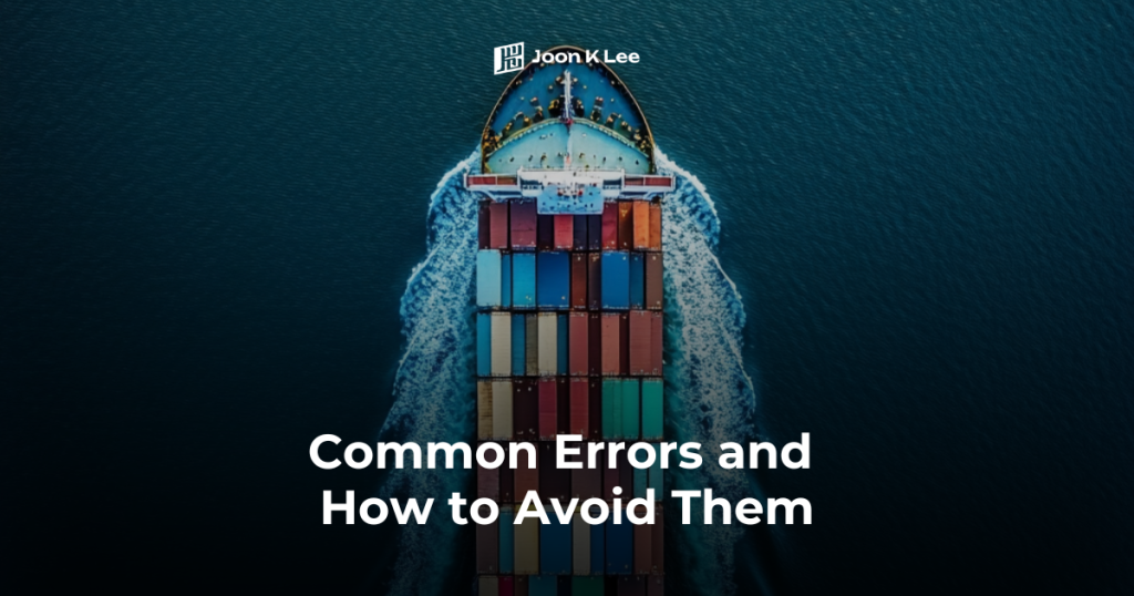 Common Errors and How to Avoid Them