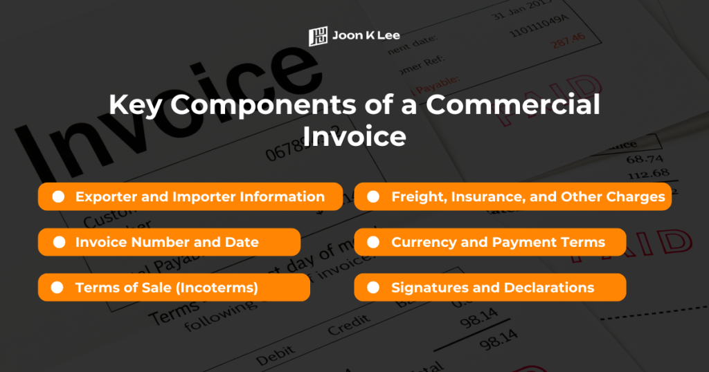 Key Components of a Commercial Invoice